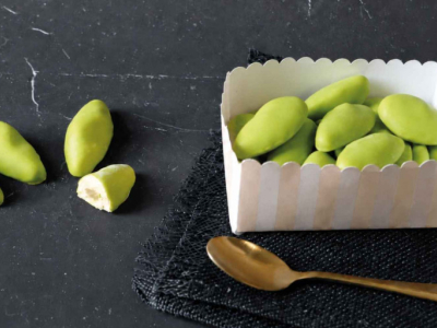 Recette mignardises trompe l'œil pistaches