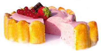 Charlotte aux fraises