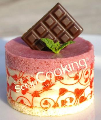 Bavarois spécial Saint Valentin